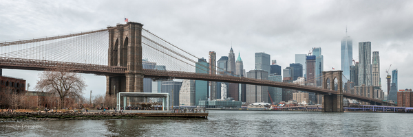 Brooklyn Bridge Pano Print
