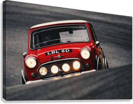 Attack Mini Canvas Print
