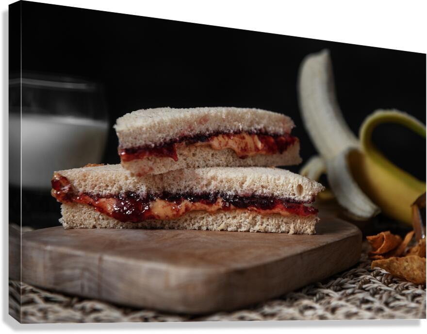 Peanut Butter Jelly Time Canvas Print