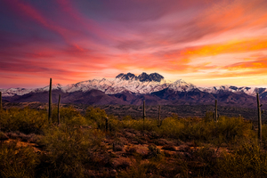 Four Peaks Sunrise