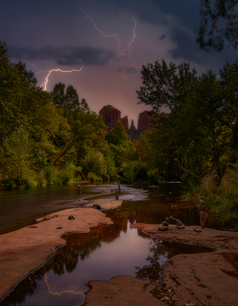 Electric Sky Sedona by Rachael Robinson 