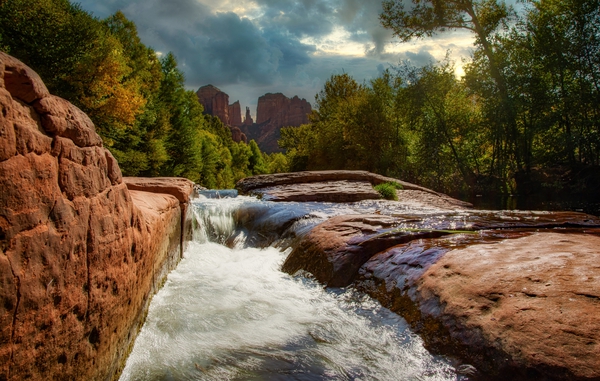Red Rock Crossing Clouds by Rachael Robinson 