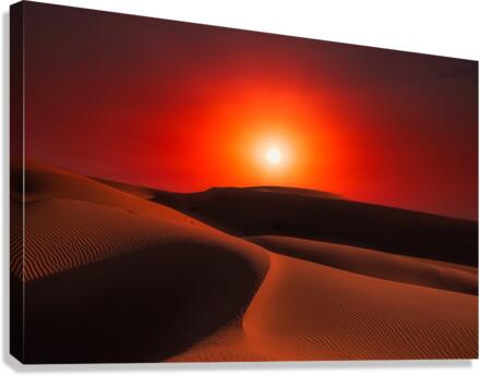 Desert Passion Canvas Print