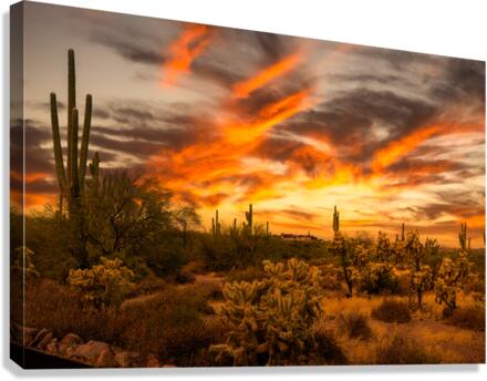 Southwest Sunset Canvas Print