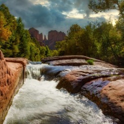 Red Rock Crossing Clouds