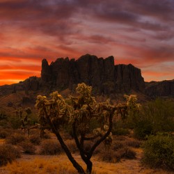 Superstition Mountain Morning
