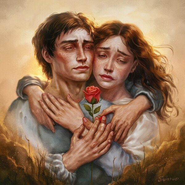 parting is the second face of love by aref