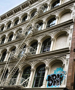 NYC Building with Arch Windows