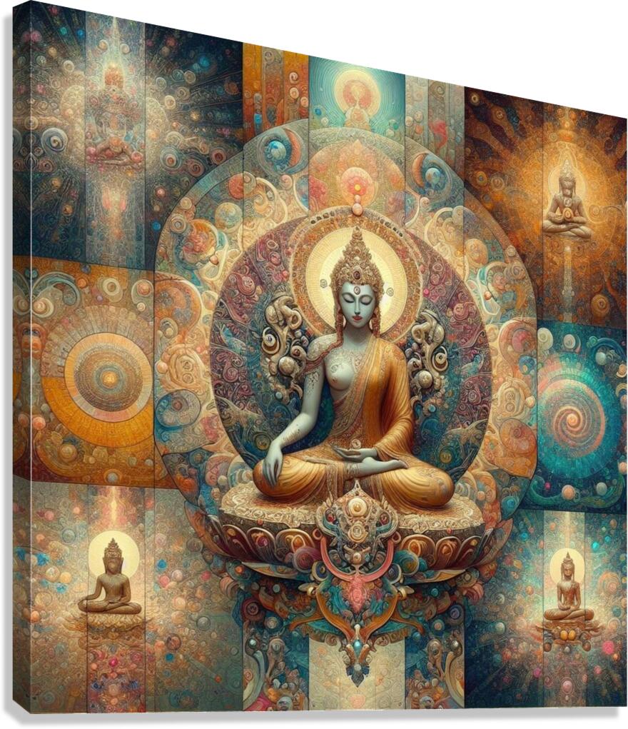 Feminine Energy Spiritual Mix - Buddha Vol. 1 Canvas Print