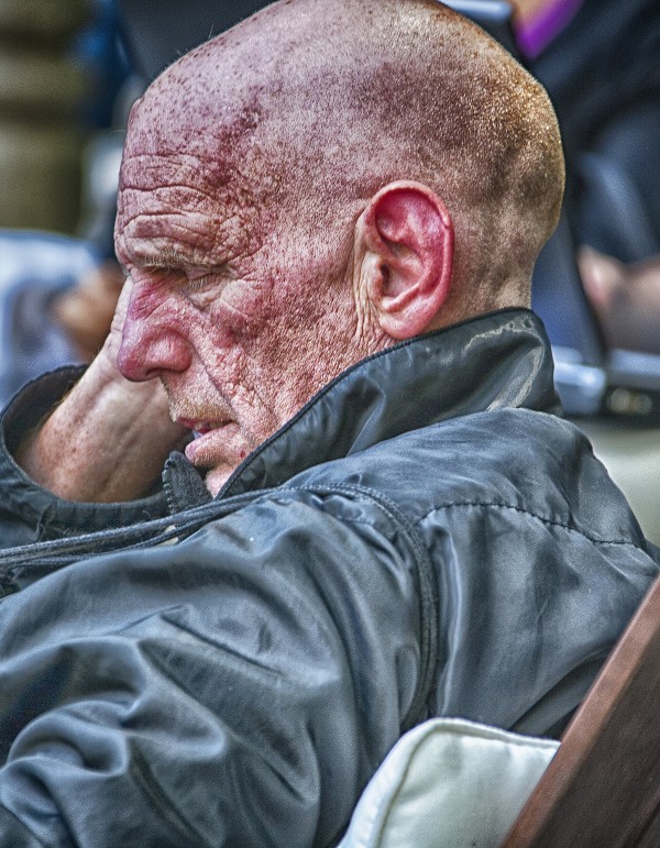 sleeping man three Print