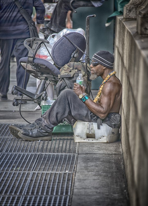 taking a break by Eugene Rosenthal