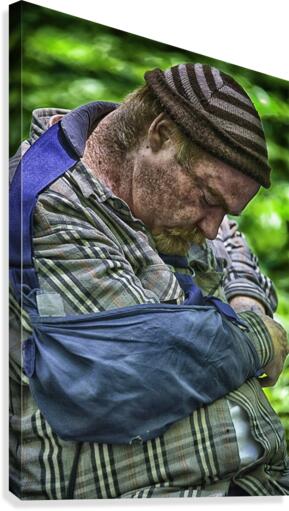 One Arm Canvas Print