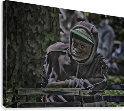 seated man 5 Canvas Print