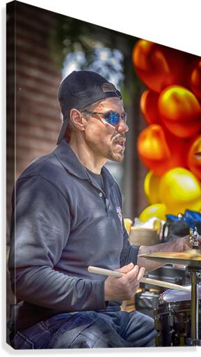 drummer Canvas Print
