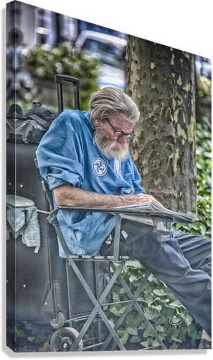 reading Canvas Print