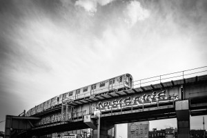 Manhattan Bound J Train 