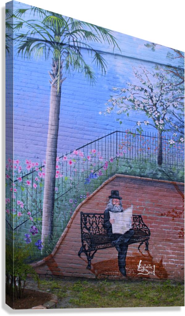 The Reader Canvas Print