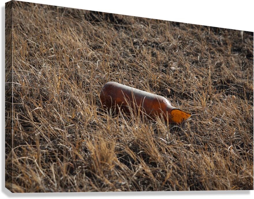 Dirty Bottle Canvas Print