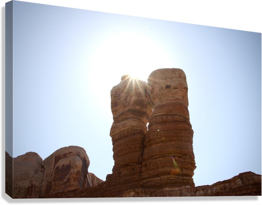 Bright Sun Canvas Print