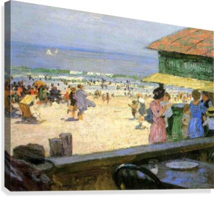 Beach Scenes Canvas Print