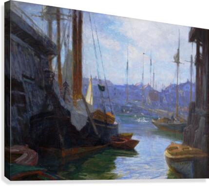 Gloucester Harbor Canvas Print
