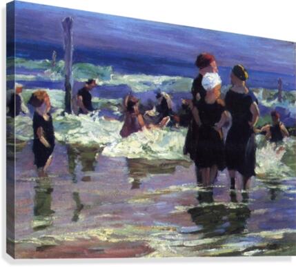 The Gossips Canvas Print