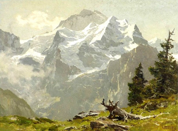 Snowcaps Print