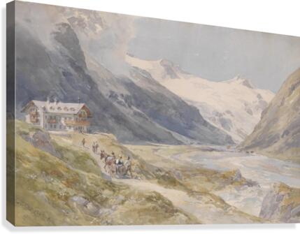 Pasterze Canvas Print