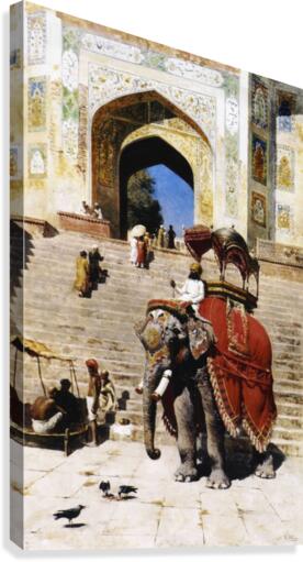 Royal Elephant Canvas Print