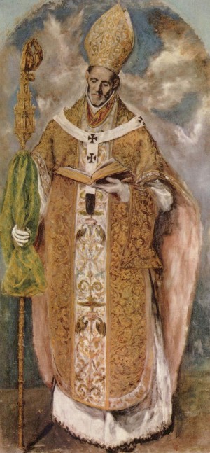 Saint Ildefonsus Print