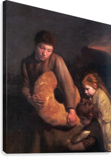 Maternal Tenderness Canvas Print