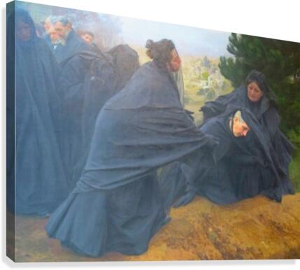 La Douleur Canvas Print