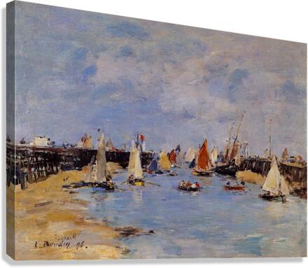 Low-Tide Canvas Print