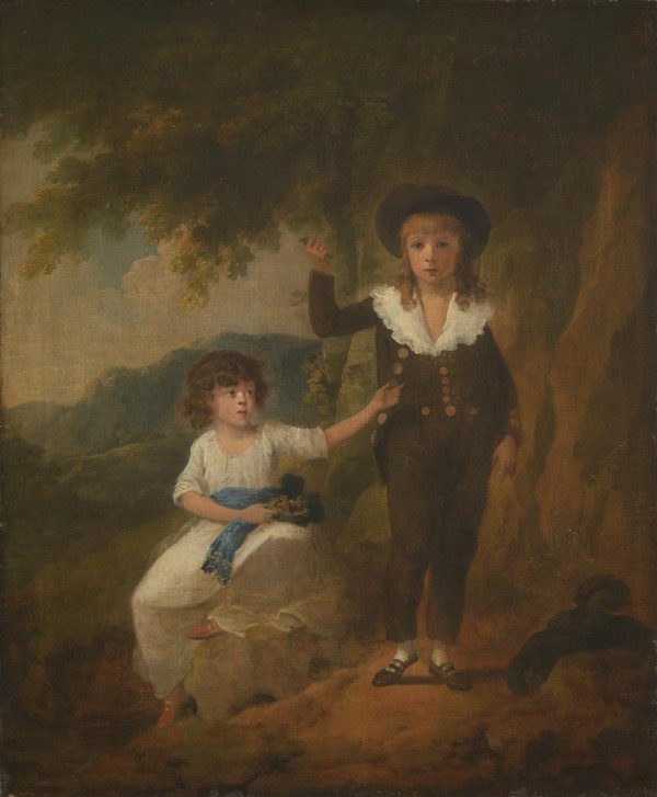 Two Children Print