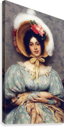 At the Opera Canvas Print