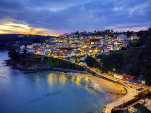 Lastres Asturias. Spain.