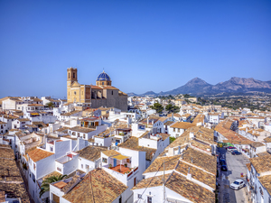  Altea in Alicante Spain.