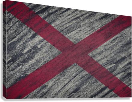 Alabama flag Canvas Print