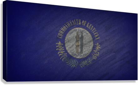 Kentucky flag Canvas Print