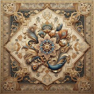 A stunning image of an Arabesque-style