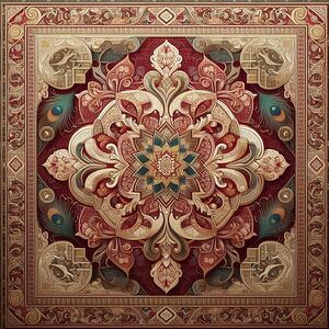 Astunning image of an Arabesque-style