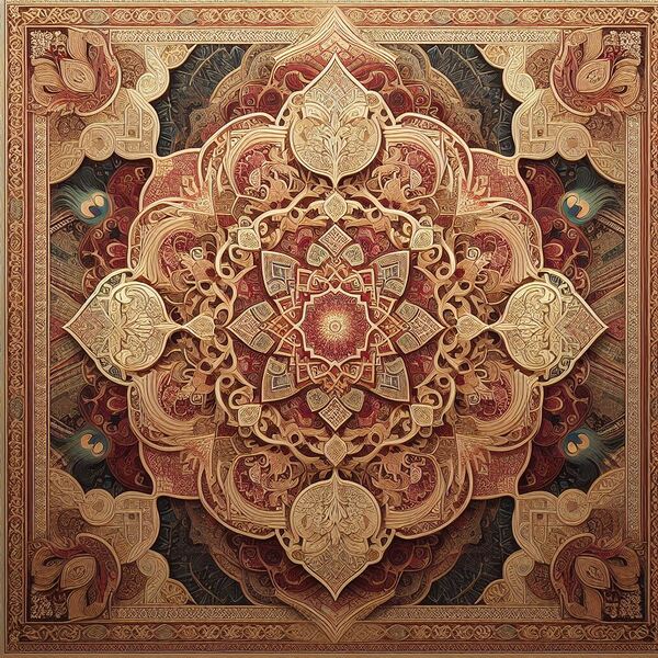 Arabesque-style  Print