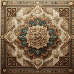 A stunning image of an Arabesque-style
