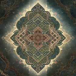 a stunning intricately designed arabesque style 