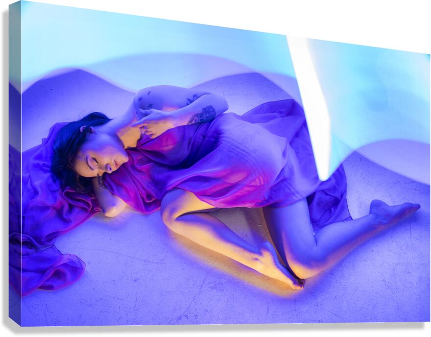 Light Waves Canvas Print