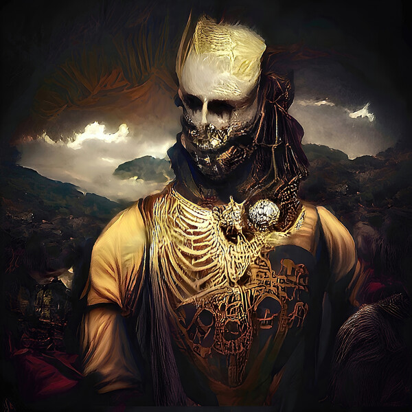 Portrait of a God  Print