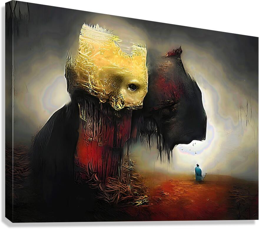 Effigy of Lust Canvas Print