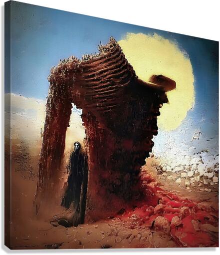 Fantome Sauvage Canvas Print