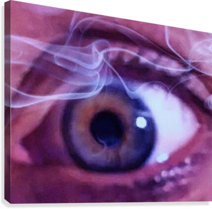 One eye Canvas Print