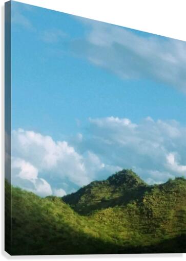 Rolling hills Canvas Print